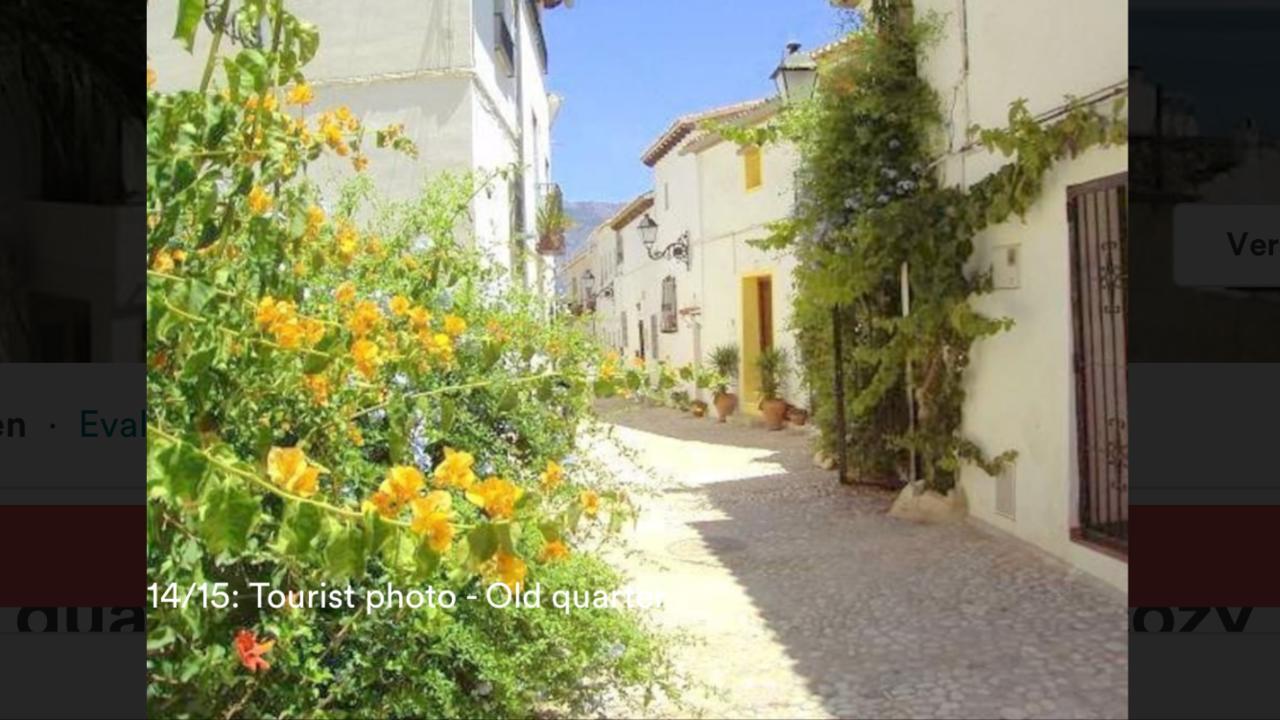 Altea Old Town Cottage Exterior foto